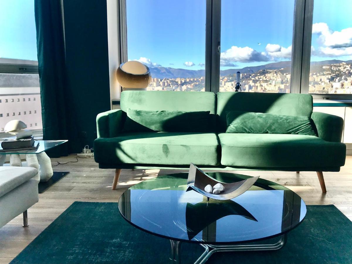 Central Penthouse With Spectacular Sea And City Views 热那亚 外观 照片