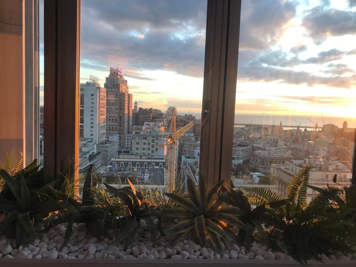 Central Penthouse With Spectacular Sea And City Views 热那亚 外观 照片